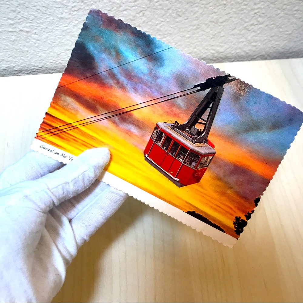Vintage Postcard. New condition. Albuquerque NM. Sandia Peak.